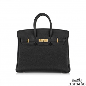 Hermés Black Togo Birkin 25cm GHW Hermés Black Togo Birkin 25cm GHW